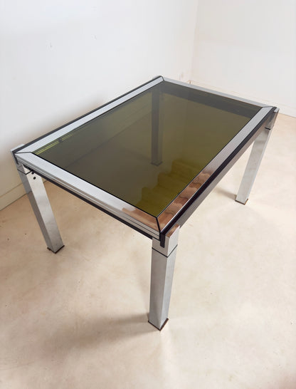 Table à rallonges intégrées « La Metal  »