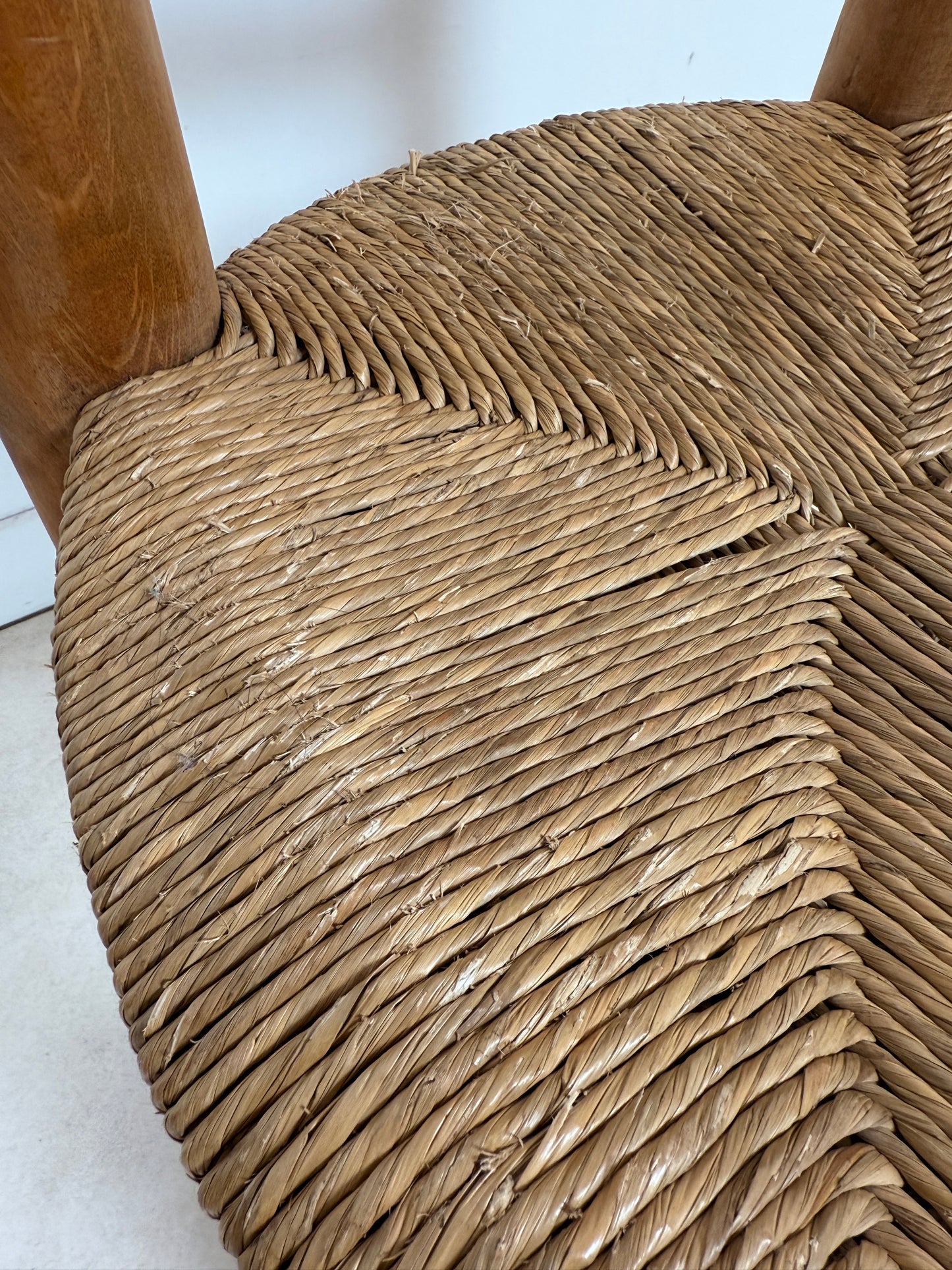 Ensemble de 4 chaises brutalistes