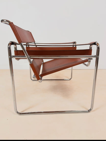 Fauteuil Wassily B3 par Marcel Breuer