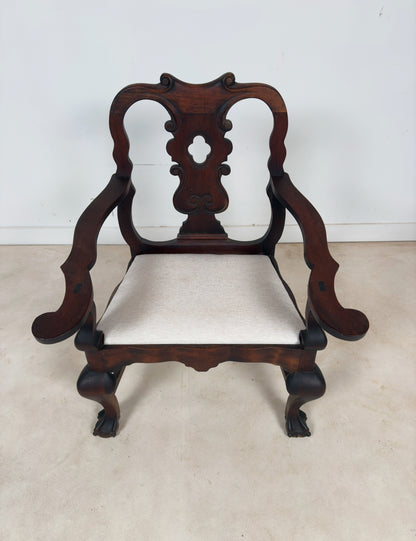 Paire de fauteuils « Chipendale »