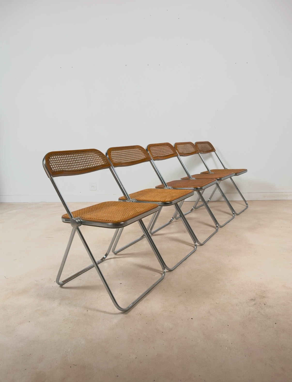 Chaise « Plia » par Giancarlo Piretti pour Castelli