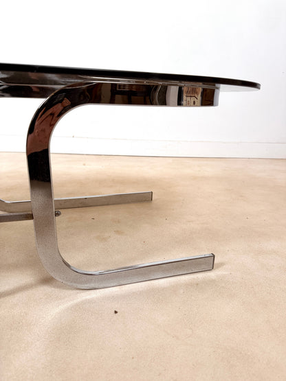 Table basse des années 70