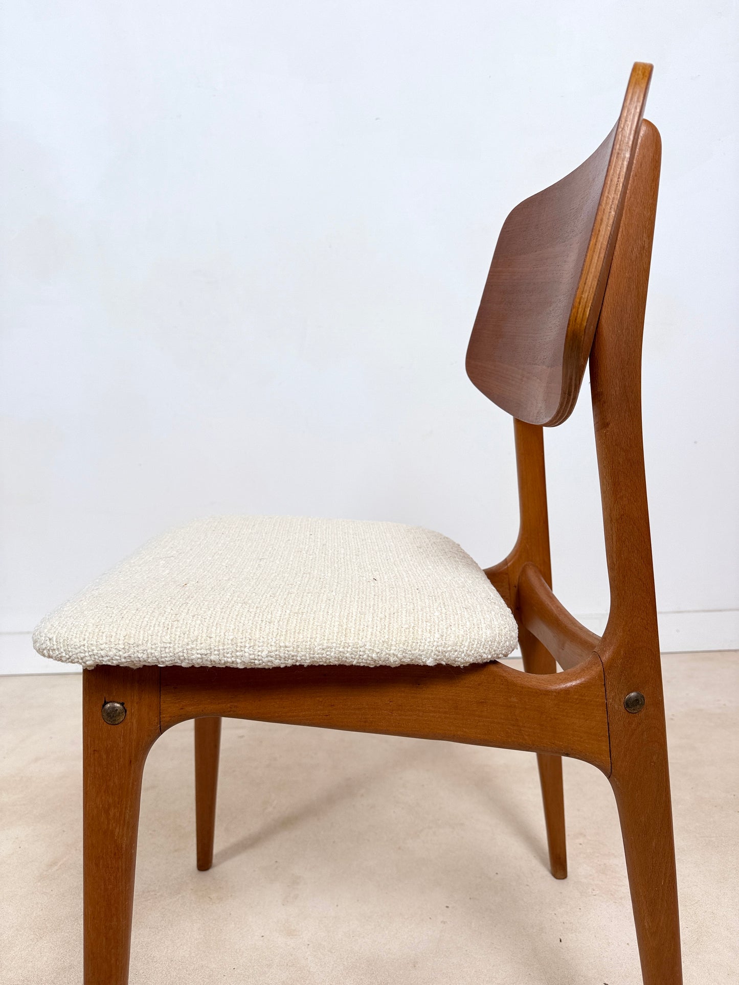 Ensemble de 4 chaises des années 60