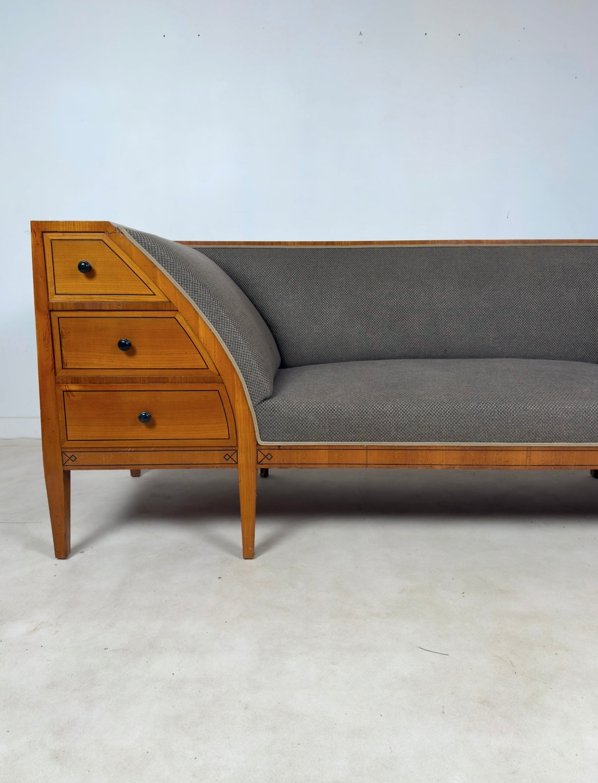 Banquette de style art déco