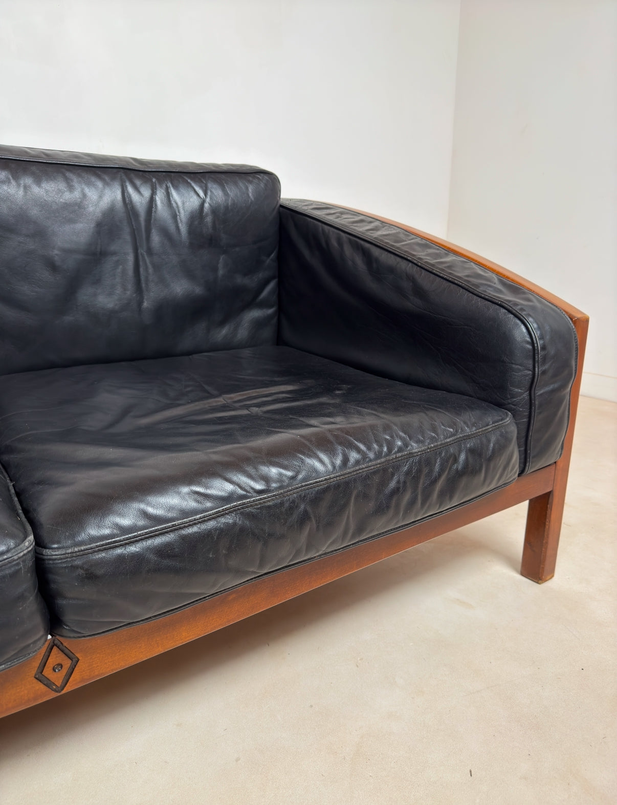 Canapé dans le goût de Tobia Scarpa