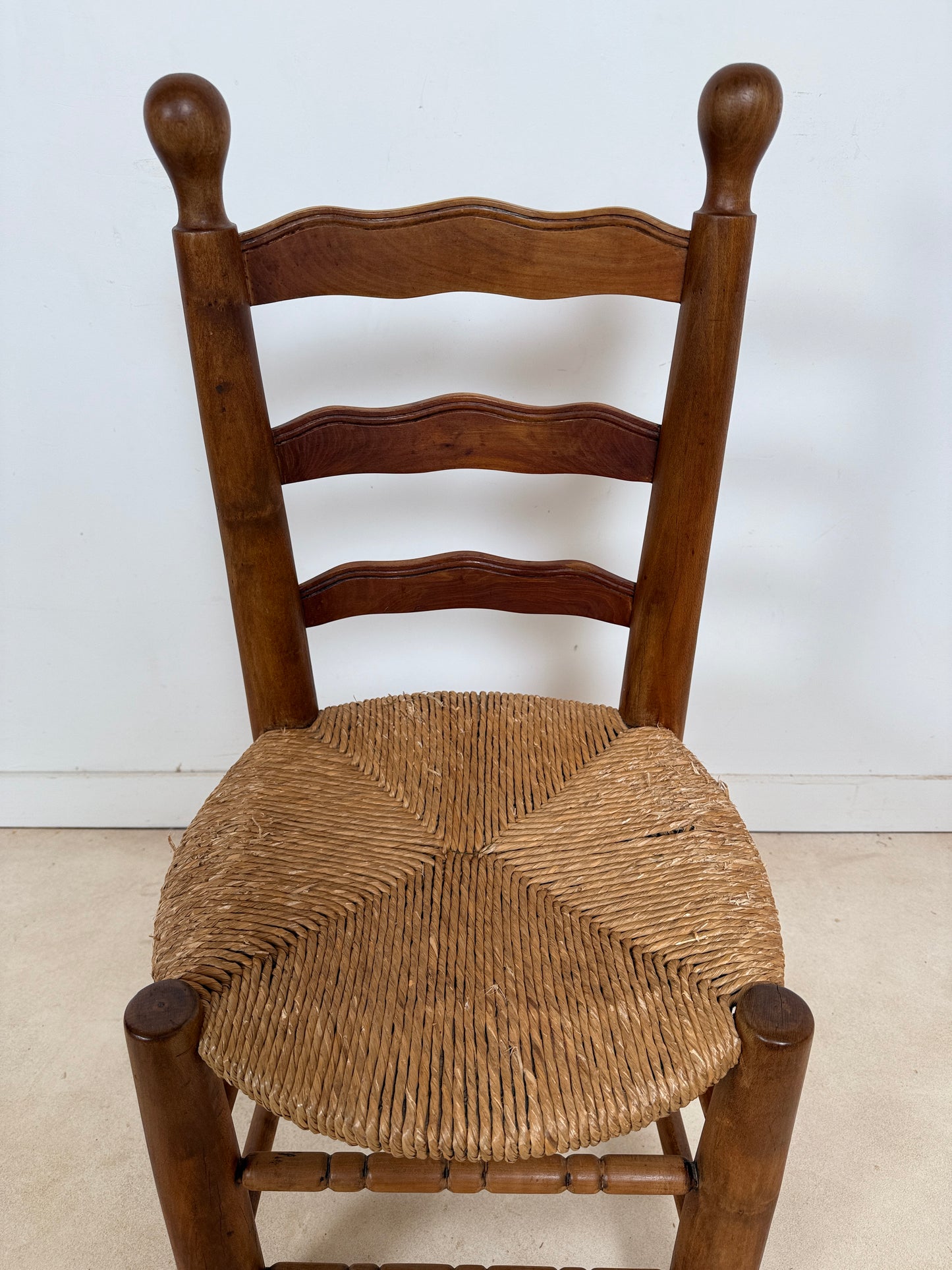 Ensemble de 4 chaises brutalistes