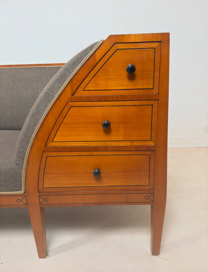 Banquette de style art déco