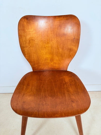 Ensemble de 4 chaises attribuées à Max Bill