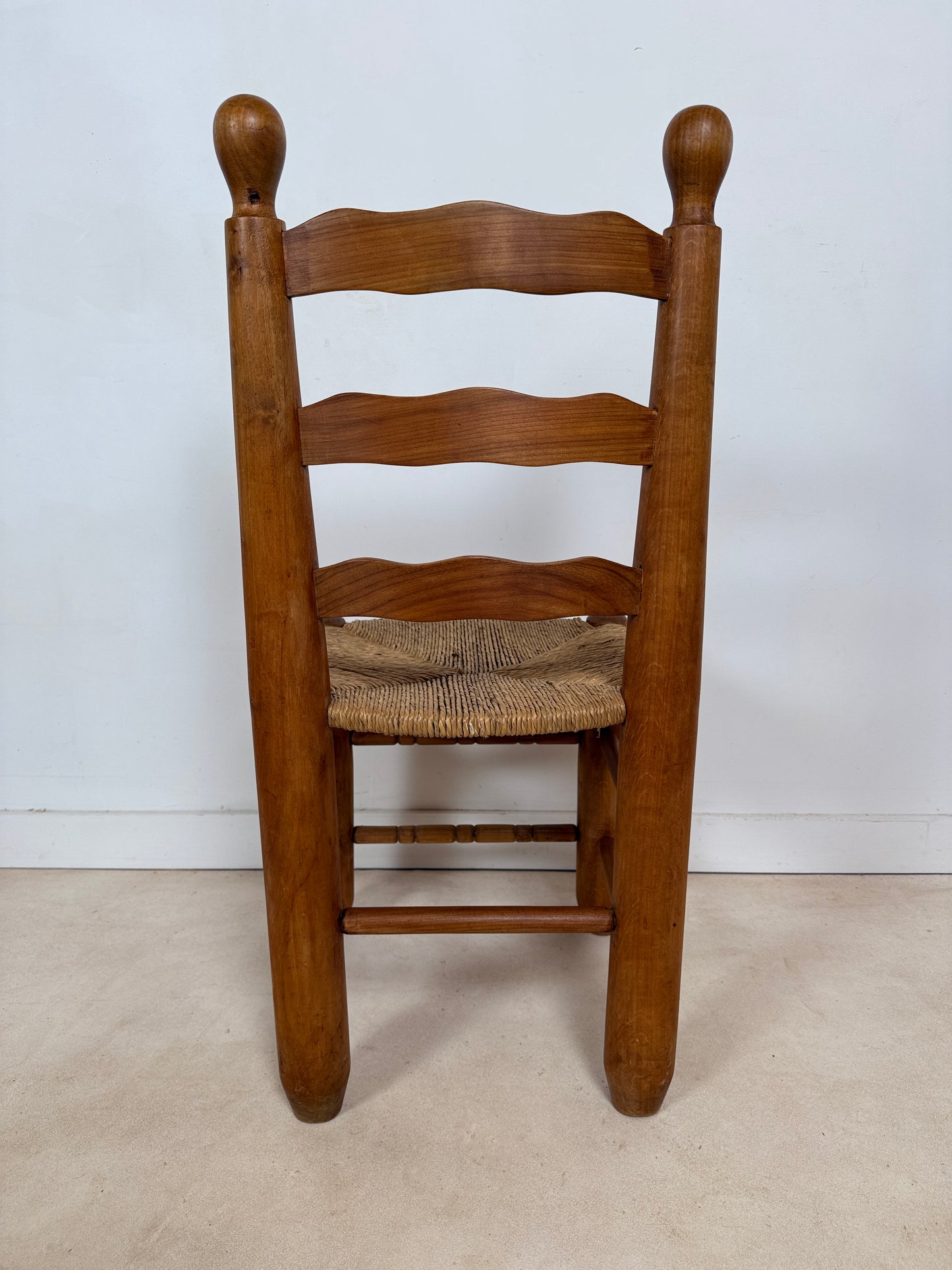 Ensemble de 4 chaises brutalistes