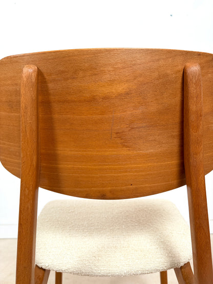 Ensemble de 4 chaises des années 60