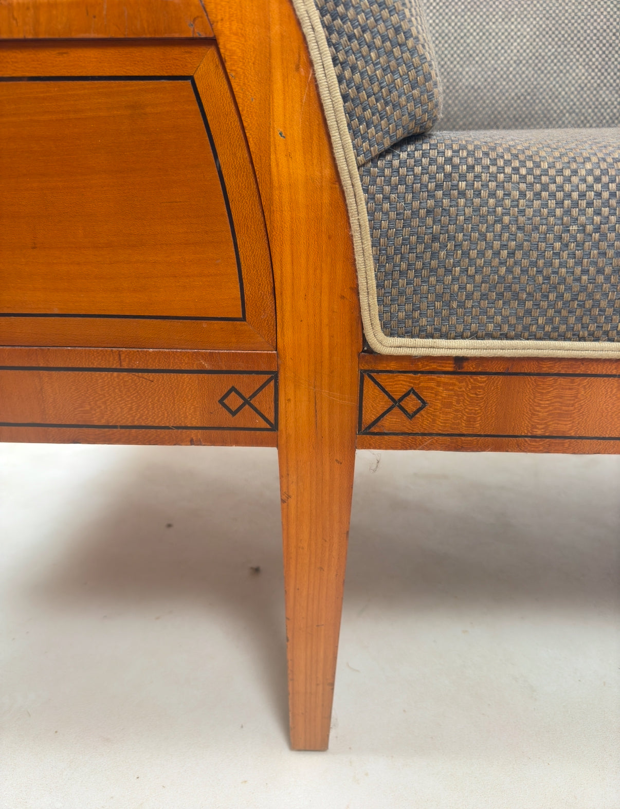 Banquette de style art déco