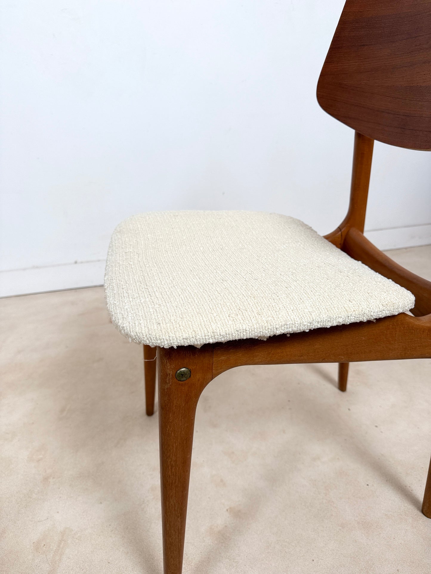Ensemble de 4 chaises des années 60