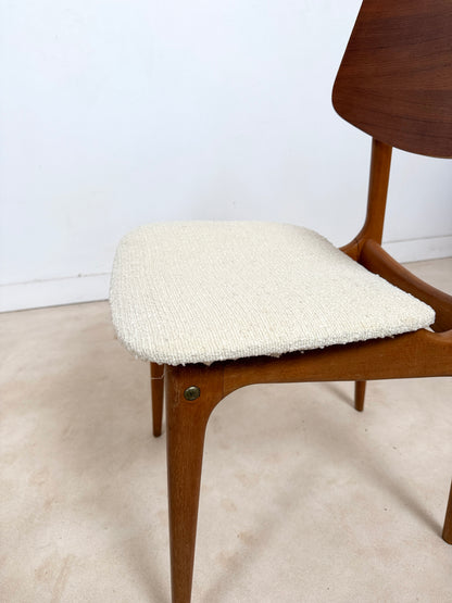 Ensemble de 4 chaises des années 60