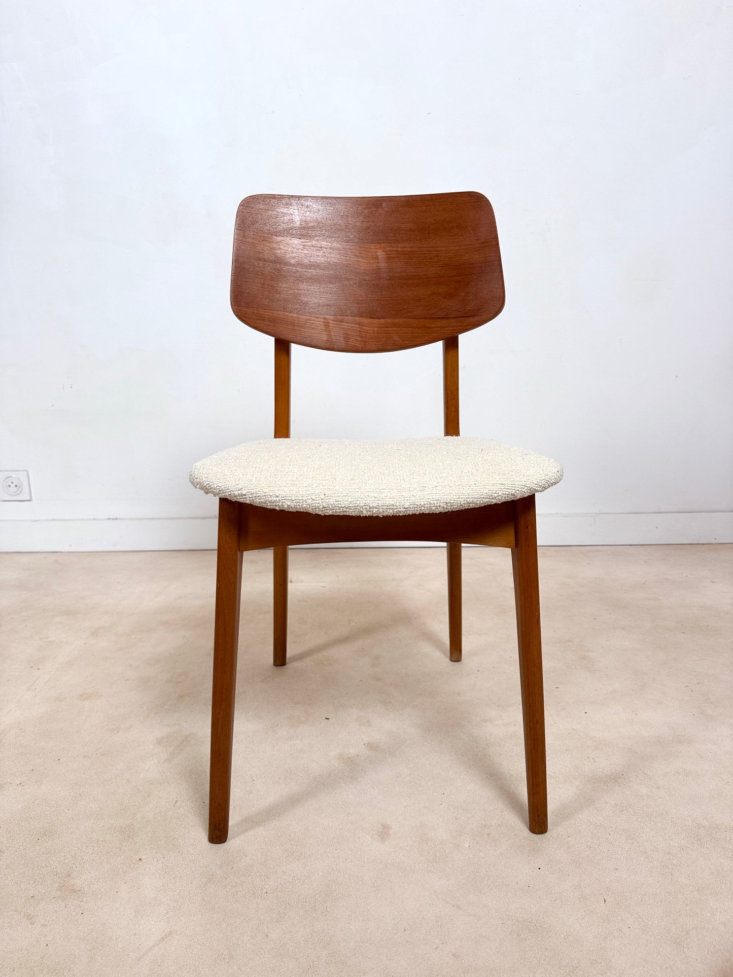Ensemble de 4 chaises des années 60