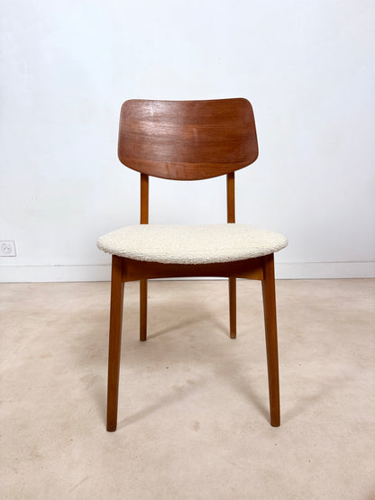 Ensemble de 4 chaises des années 60
