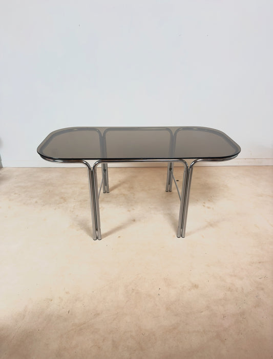 Table de salle à manger chromée