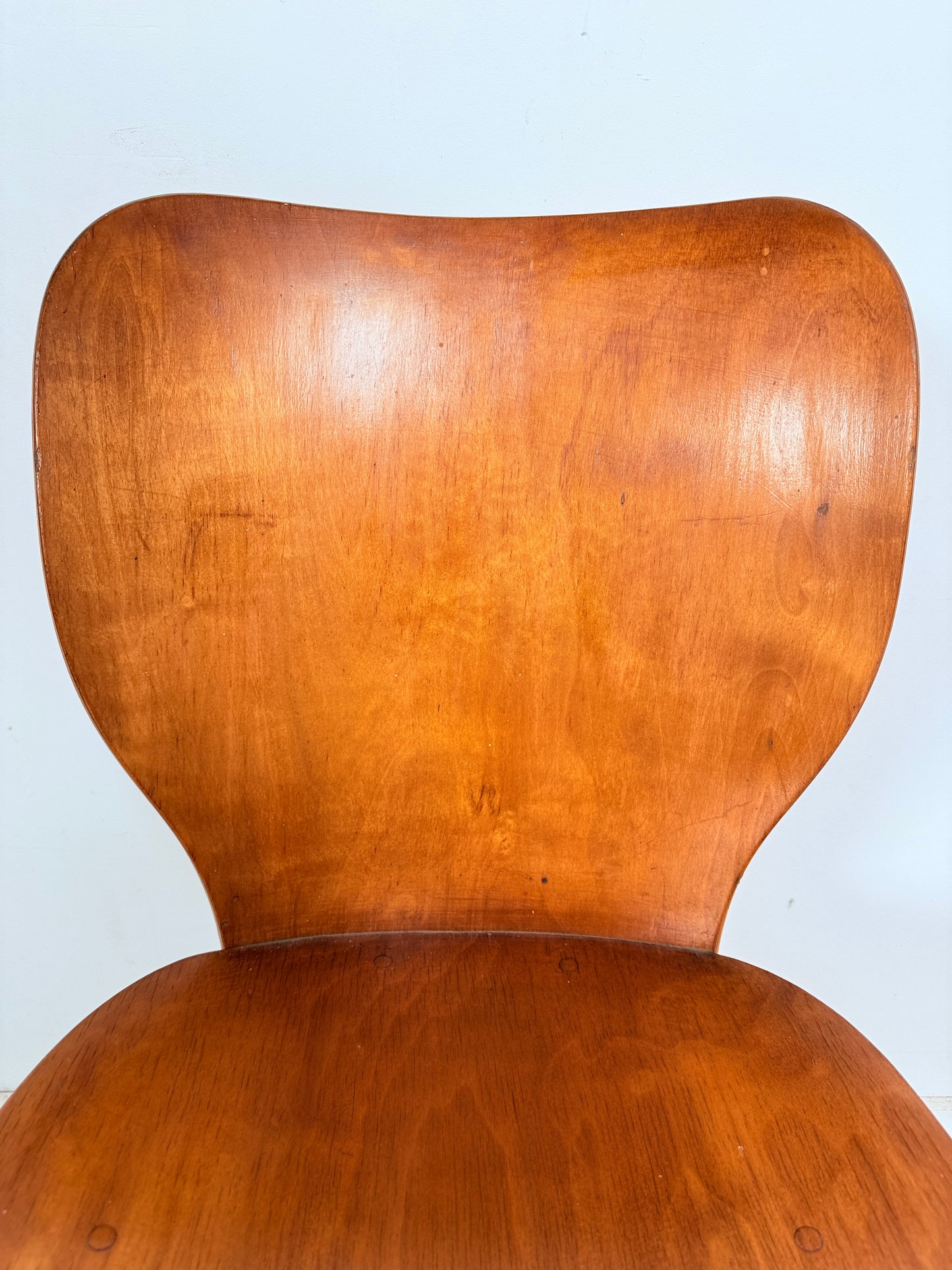 Ensemble de 4 chaises attribuées à Max Bill
