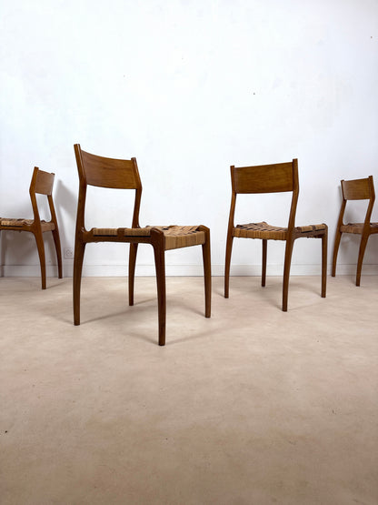 Ensemble de 6 chaises GESSEF modèle « Havana »