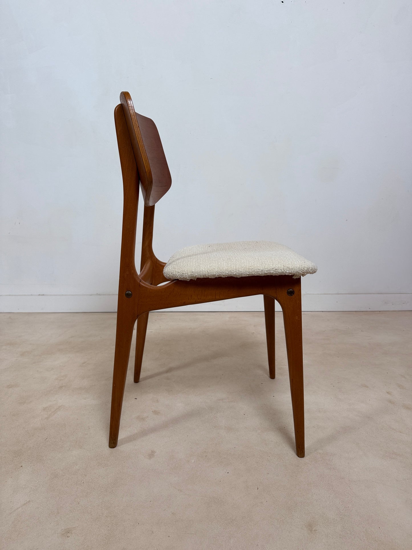 Ensemble de 4 chaises des années 60