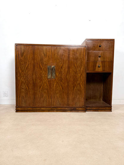 Buffet moderniste asymétrique des années 30