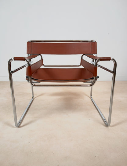 Fauteuil Wassily B3 par Marcel Breuer