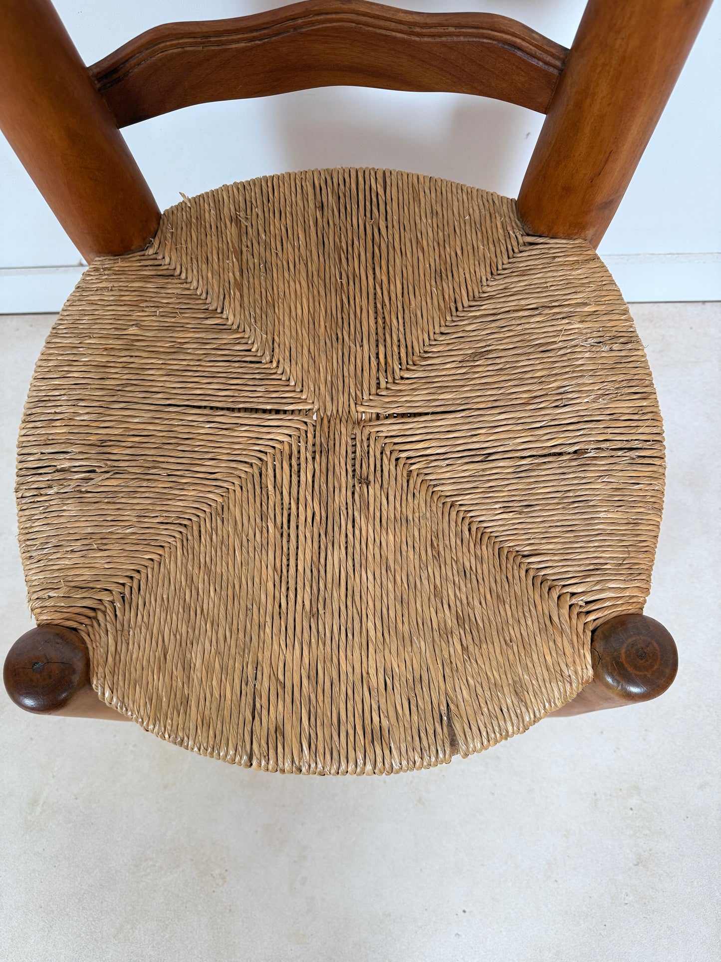Ensemble de 4 chaises brutalistes