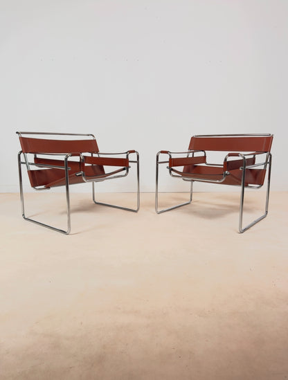 Fauteuil Wassily B3 par Marcel Breuer
