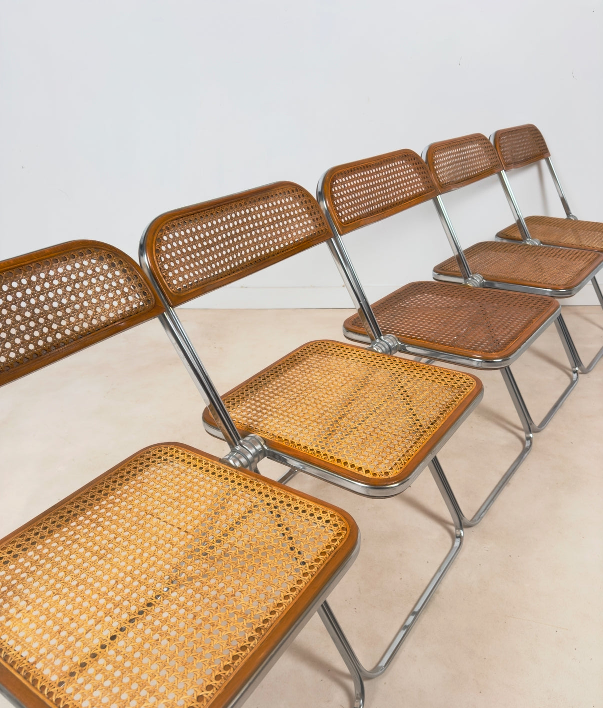 Chaise « Plia » par Giancarlo Piretti pour Castelli