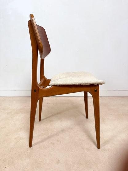 Ensemble de 4 chaises des années 60