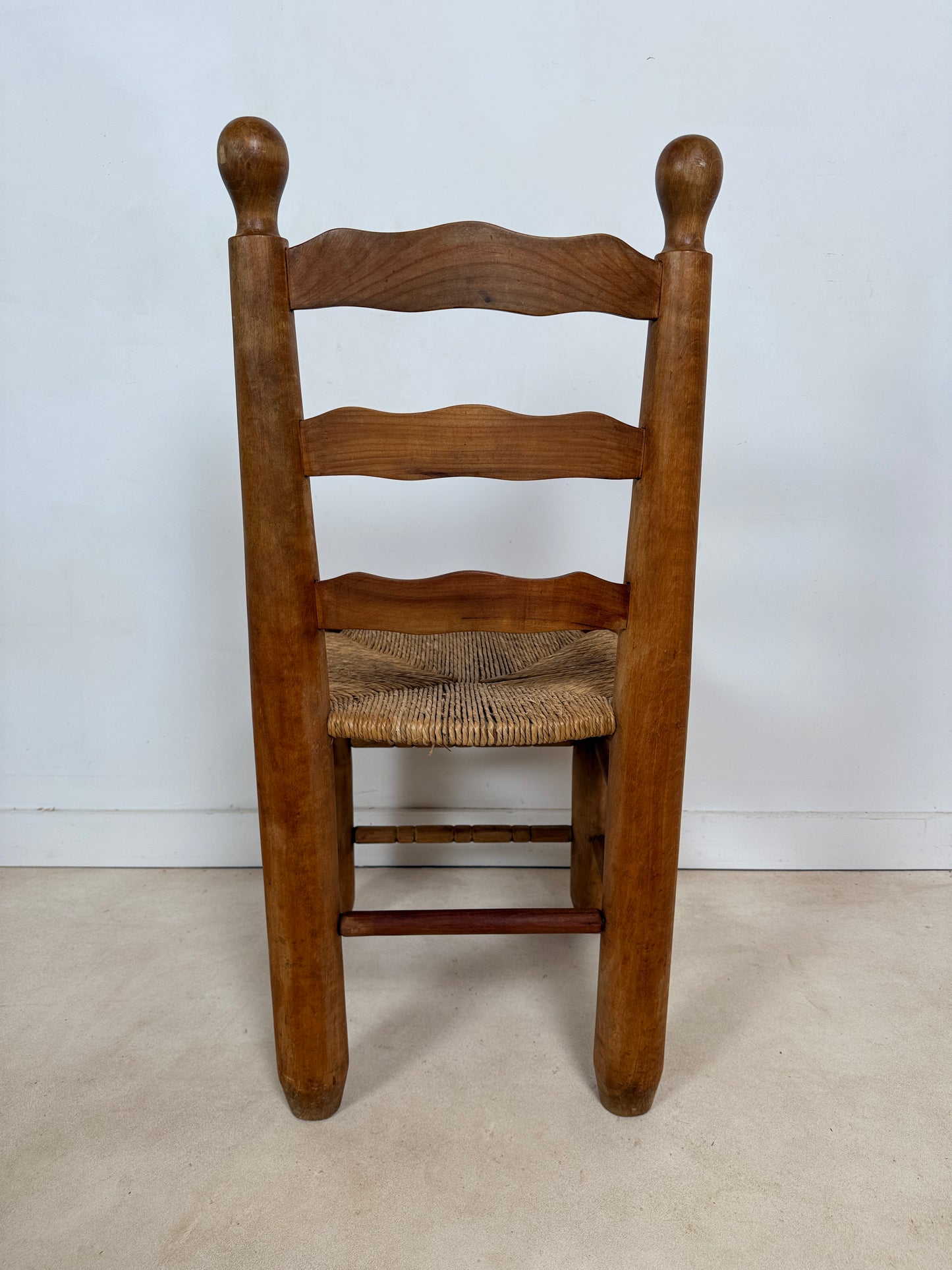 Ensemble de 4 chaises brutalistes