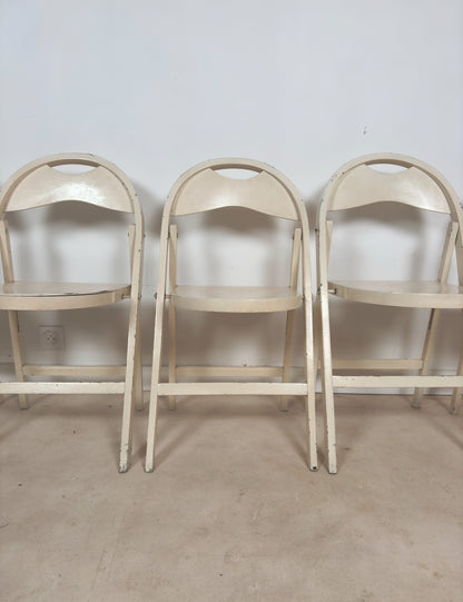 Ensemble de 5 chaises pliantes « B 751 » par Thonet Mundus