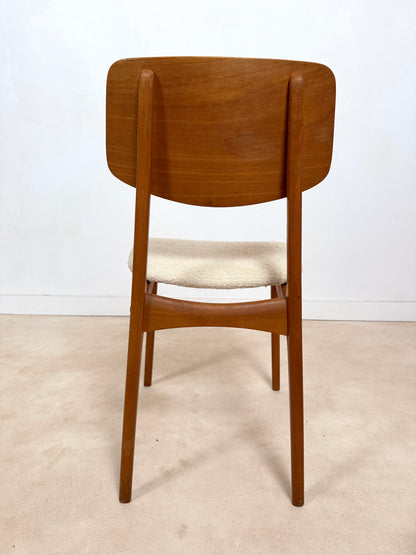 Ensemble de 4 chaises des années 60