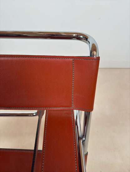 Fauteuil Wassily B3 par Marcel Breuer