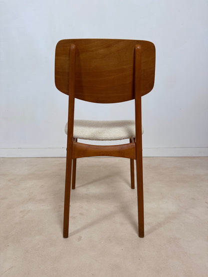 Ensemble de 4 chaises des années 60