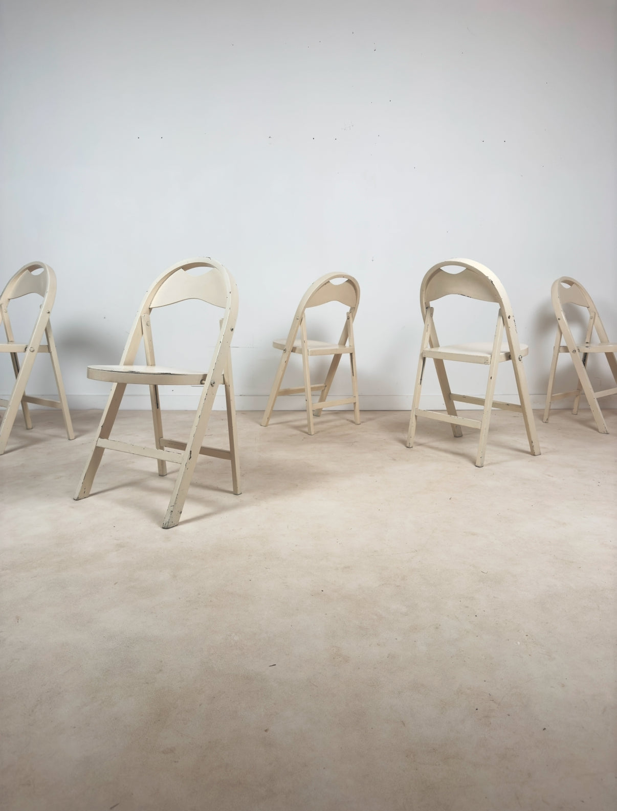 Ensemble de 5 chaises pliantes « B 751 » par Thonet Mundus