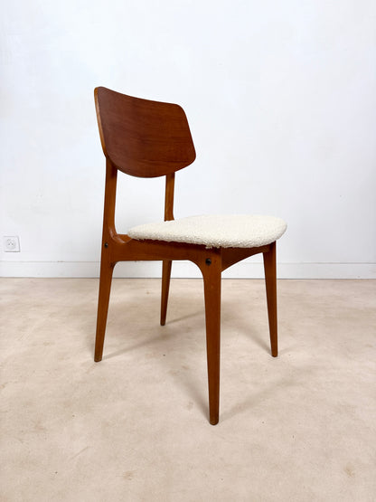 Ensemble de 4 chaises des années 60