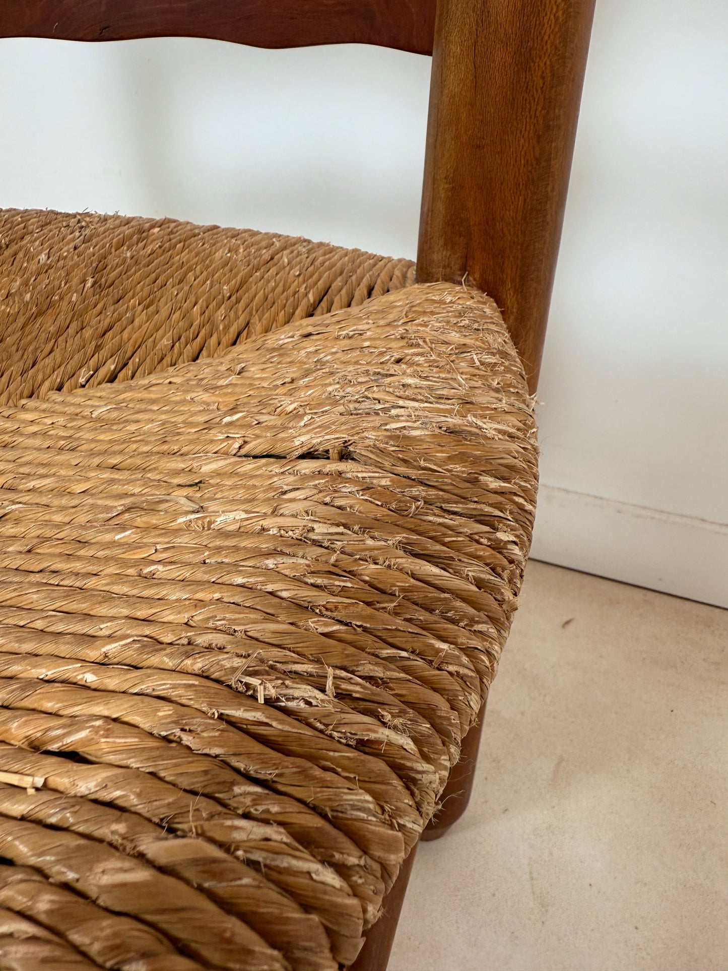 Ensemble de 4 chaises brutalistes