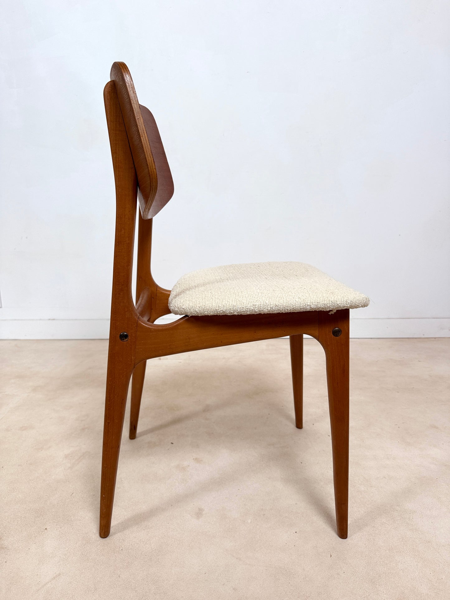 Ensemble de 4 chaises des années 60