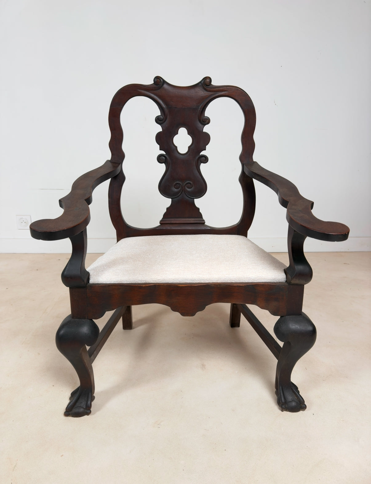 Paire de fauteuils « Chipendale »