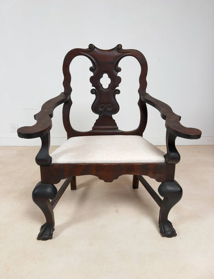 Paire de fauteuils « Chipendale »