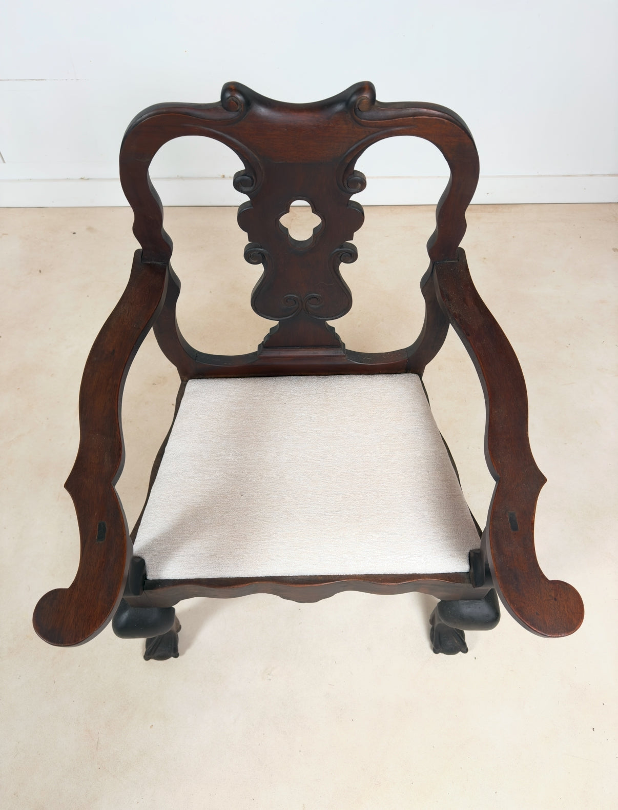 Paire de fauteuils « Chipendale »