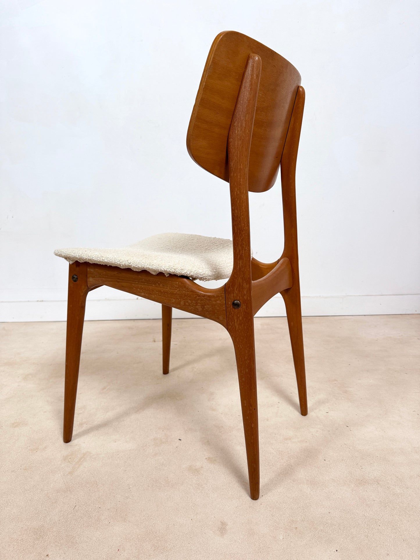 Ensemble de 4 chaises des années 60