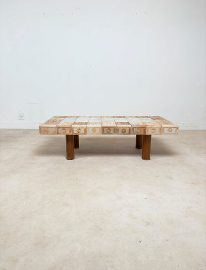 Table basse par Roger Capron