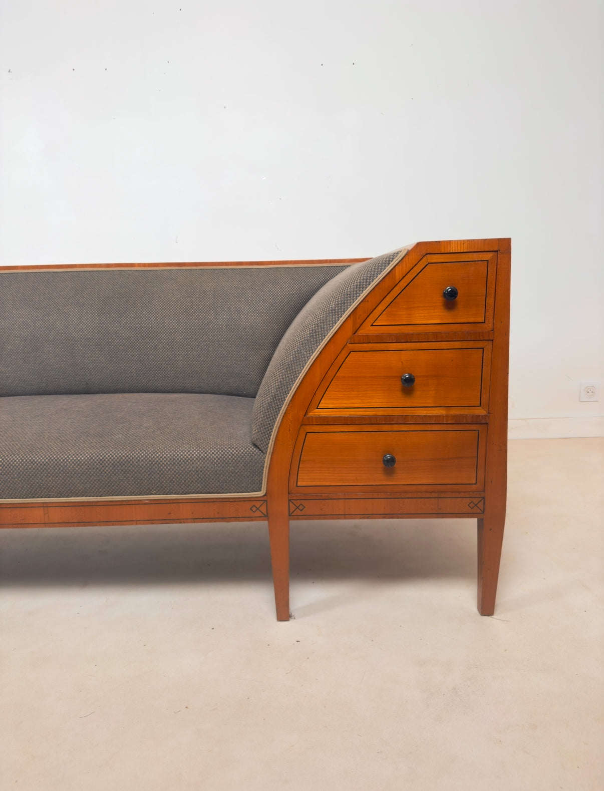 Banquette de style art déco