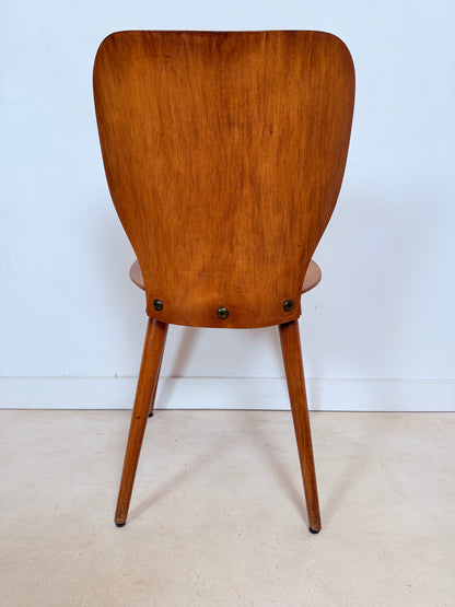 Ensemble de 4 chaises attribuées à Max Bill