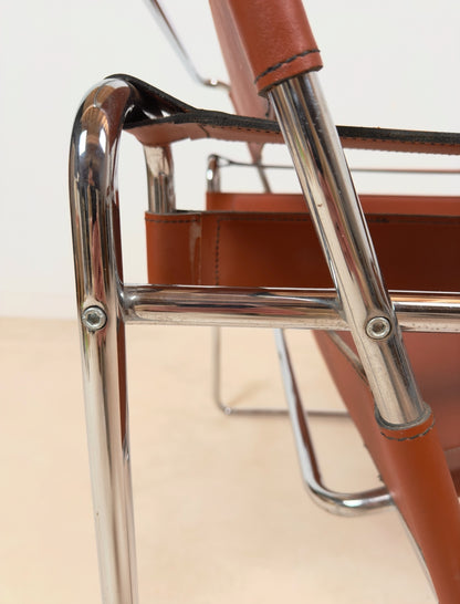 Fauteuil Wassily B3 par Marcel Breuer
