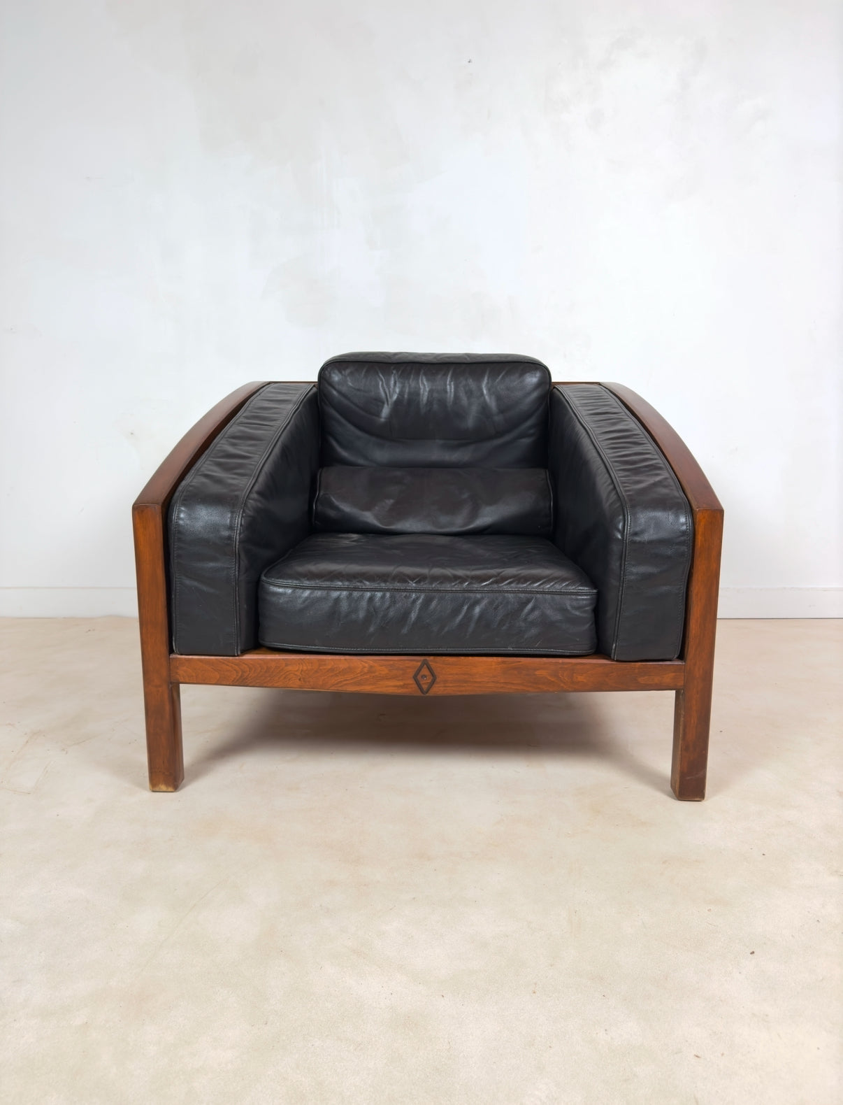 Fauteuil (2 disponibles) dans le goût de Tobia Scarpa