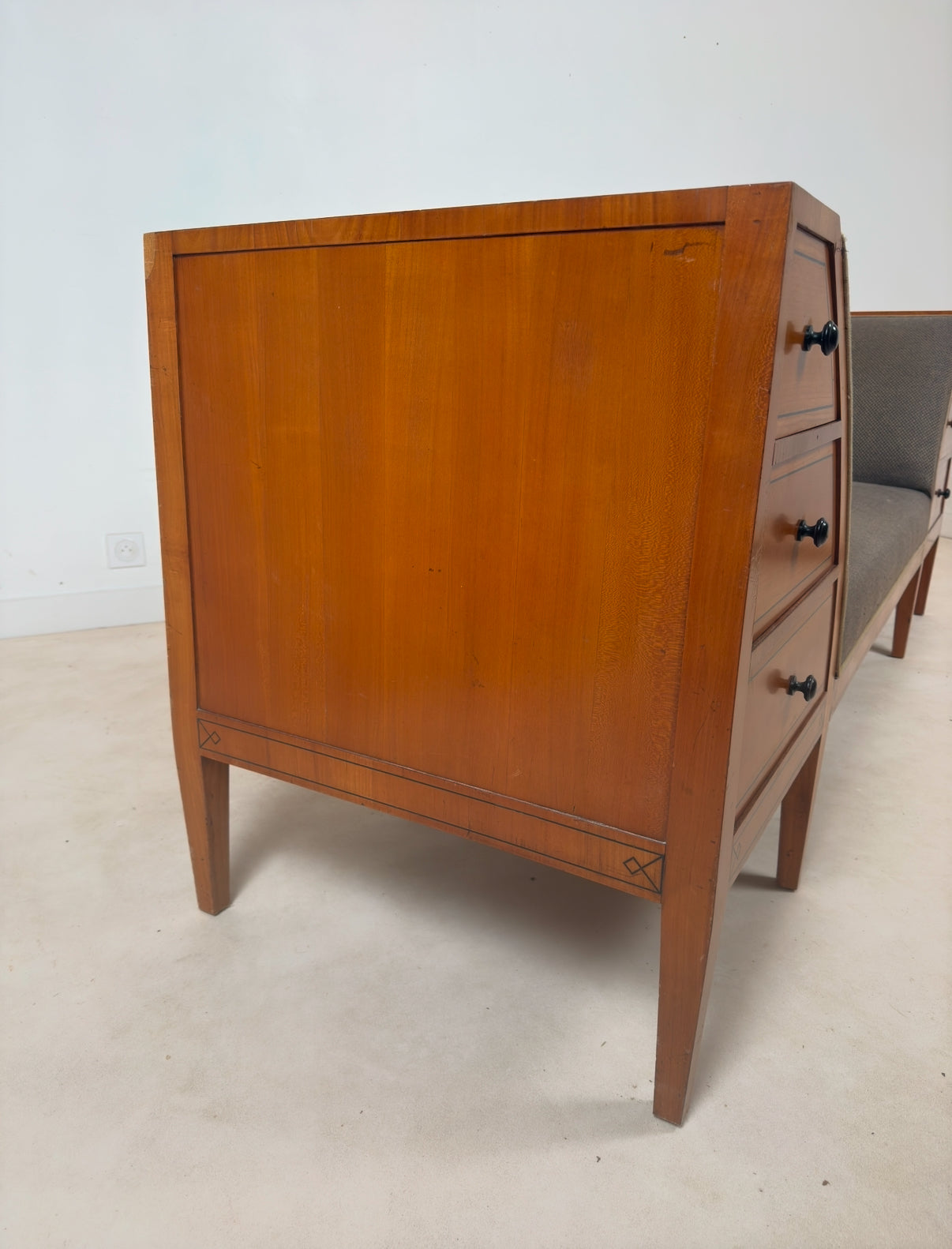 Banquette de style art déco