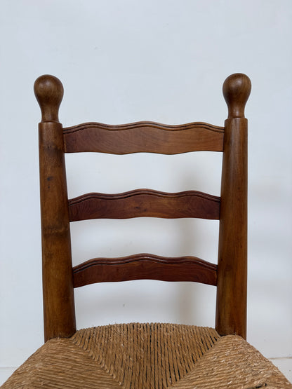Ensemble de 4 chaises brutalistes