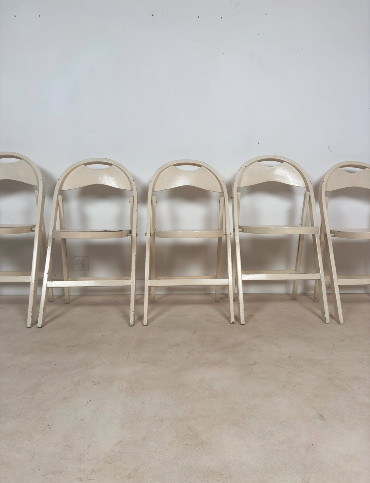 Ensemble de 5 chaises pliantes « B 751 » par Thonet Mundus